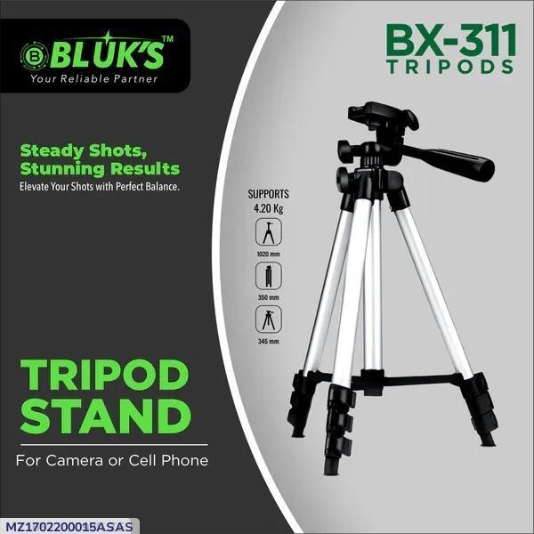 Tripod stand for multiple shooting