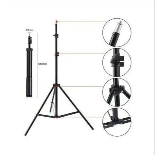 Portable steel stainless tripod