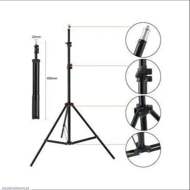 Portable steel stainless tripod
