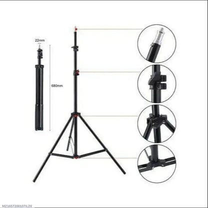 Portable steel stainless tripod