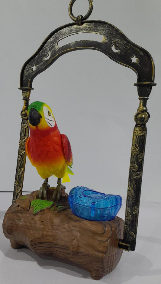 Plastic parrot toy
