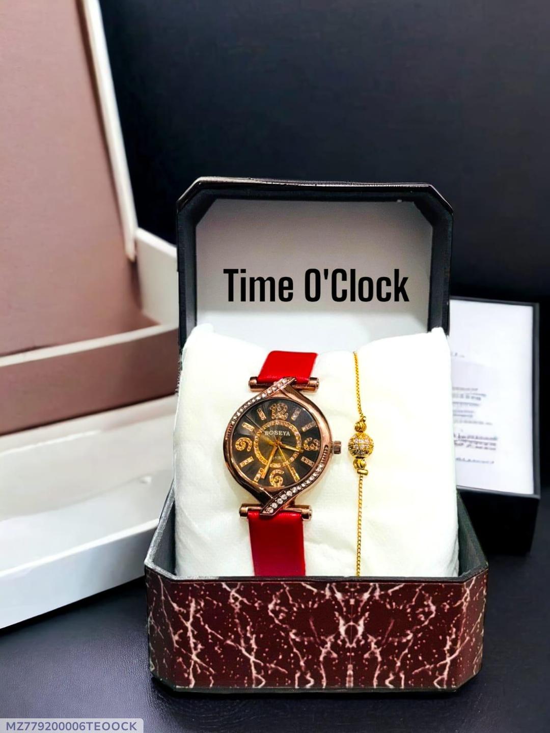 Girls watch with bracelet
