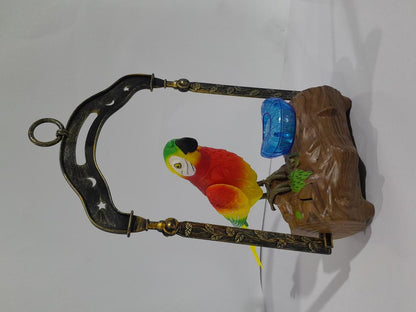 Plastic parrot toy