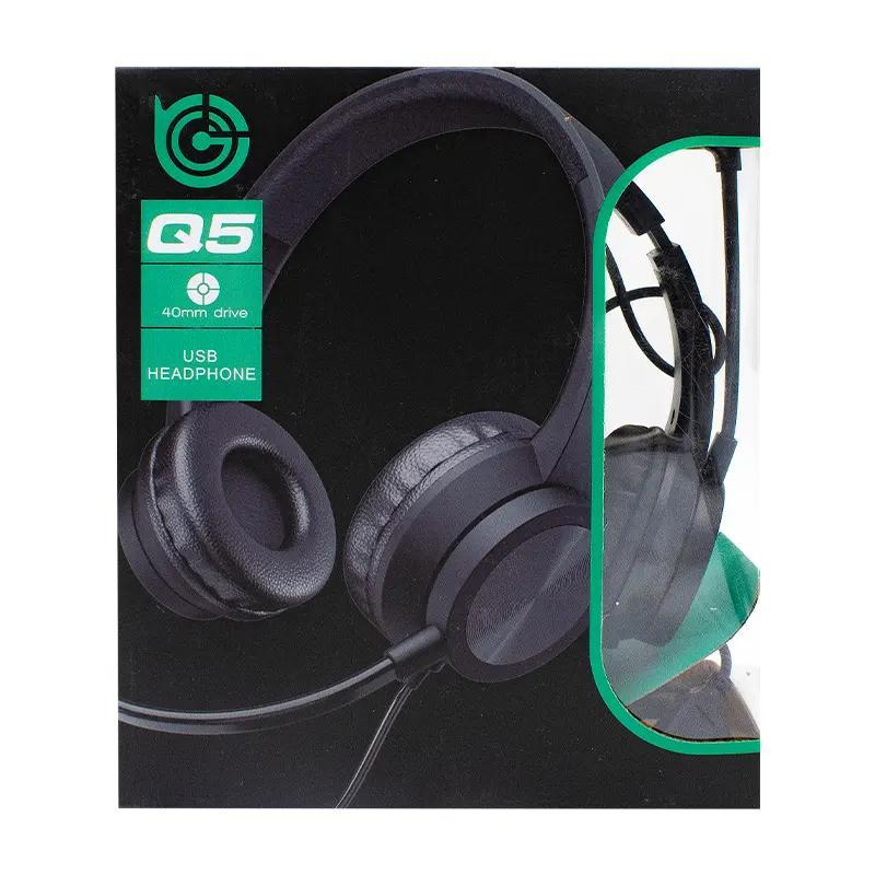 Q5 USB wired headphones