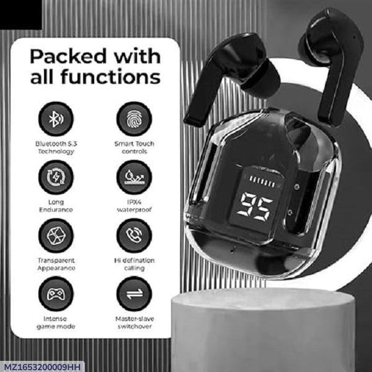 Wireless earbuds with multiple function